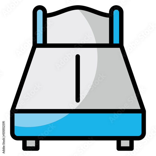 Bed Frame  Icon Element For Design