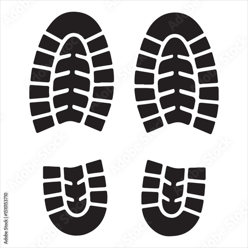 vector illustration of a shoe