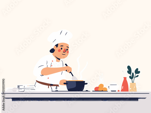 chef in uniform