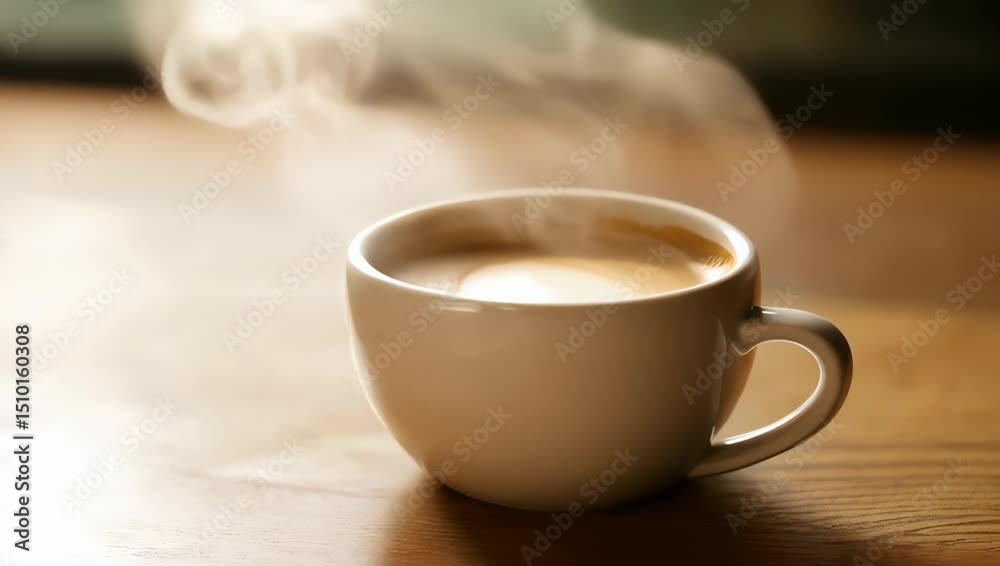 a cup of hot coffee a cup of hot coffee