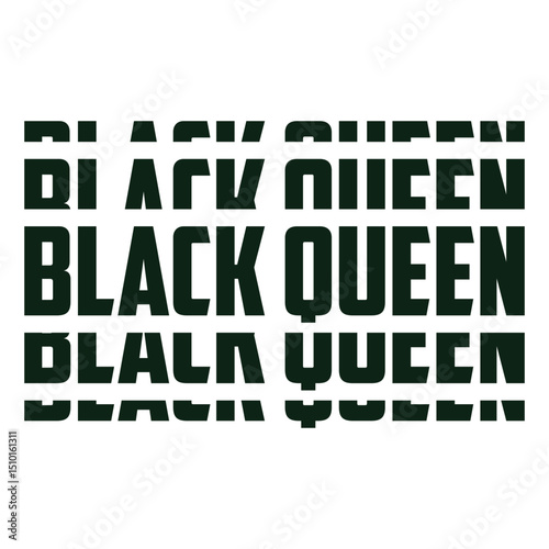 Black Queen, black lives matter typography t-shirt design