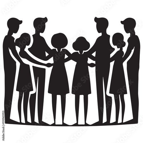 Friendship and connection vector design