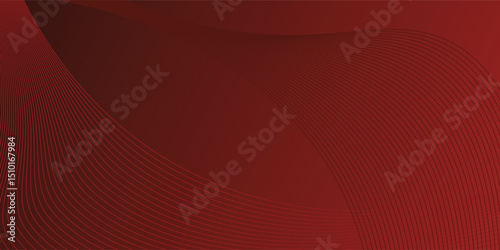 Studio interior with carbon fiber texture. Modern carbon fiber textured red black interior with light. Background for mounting, product placement. Vector background, template, mockup