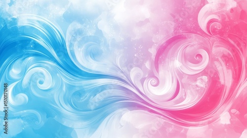 Here's a simpler version:

Cool liquid designs for backgrounds! These artsy textures in blue, pink, and white are great for posters, covers, and more.
