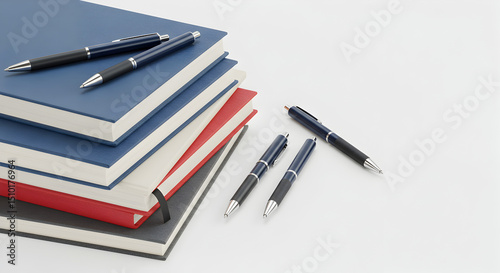 notebook and pen