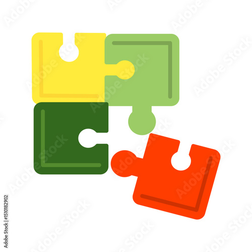 Puzzle Vector Icon