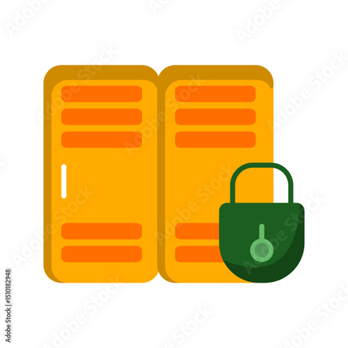 Locker Vector Icon