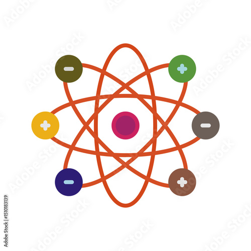 Atom Vector Icon