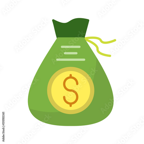Money Bag Vector Icon