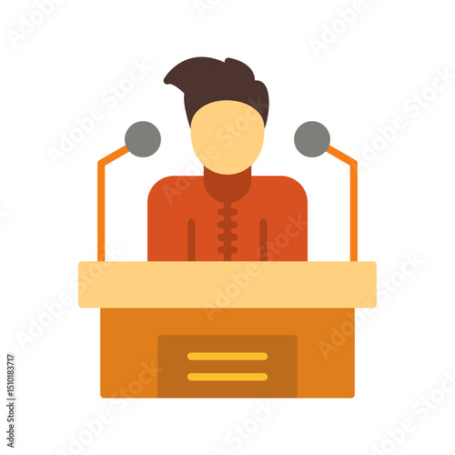 Speech Vector Icon