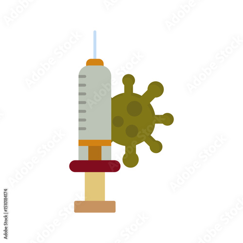 Vaccination Vector Icon