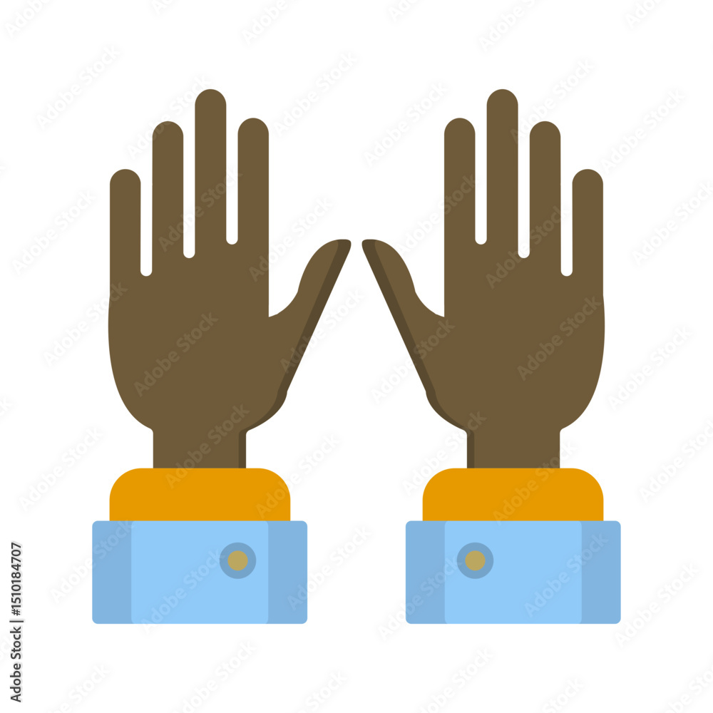 Fototapeta premium Volunteer Vector Icon