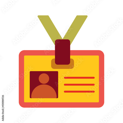 Id Card Vector Icon