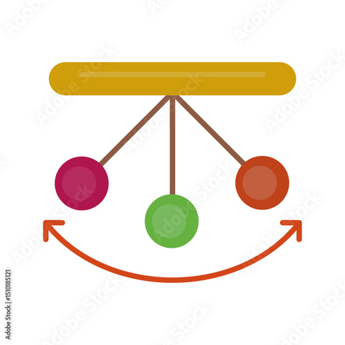 Pendulum Vector Icon
