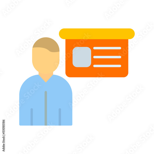 Teaching Vector Icon