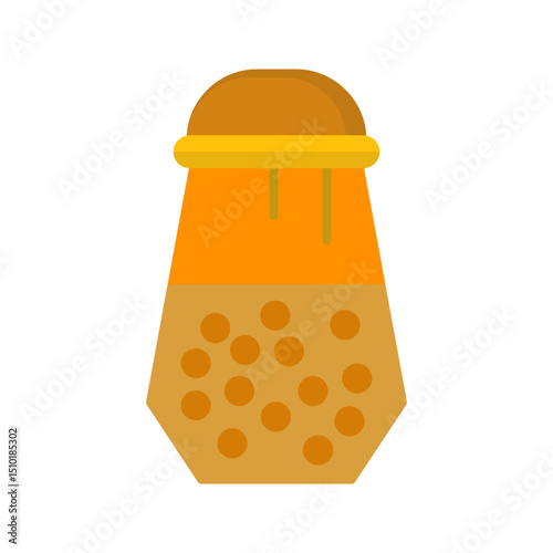 Salt Shaker Vector Icon