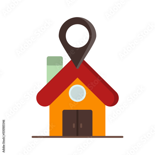Address Vector Icon