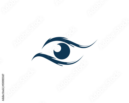 Eye care logo and symbols template vector icons