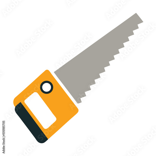 handsaw icon isolated on white background