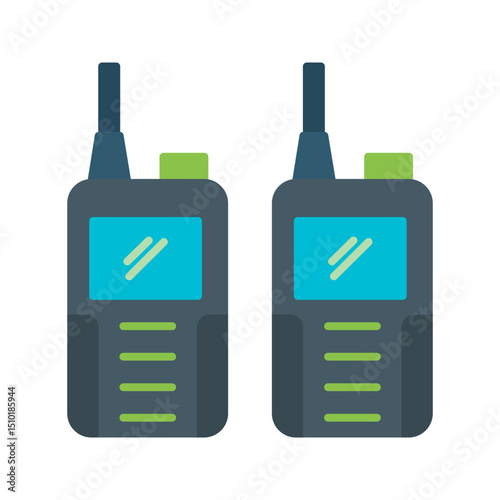 Walkie Talkie Vector Icon