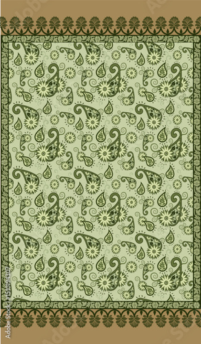 elegant paisley pattern for wallpaper background and textile beautiful paisley originated in persia and paisley is popular in Iran india scotland this paisley design is good for dress shawl scarf rida