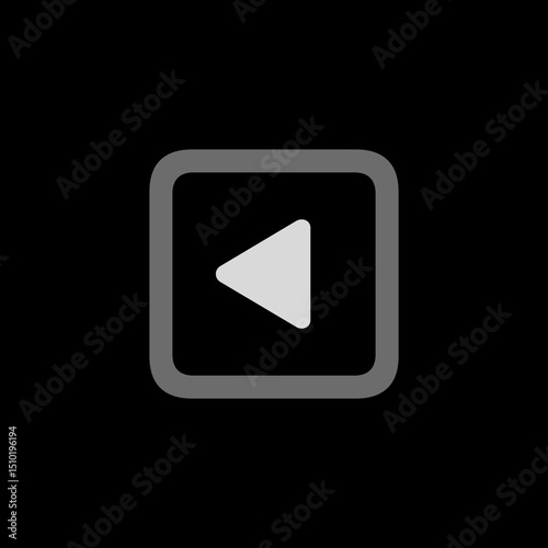 Left Triangle Square