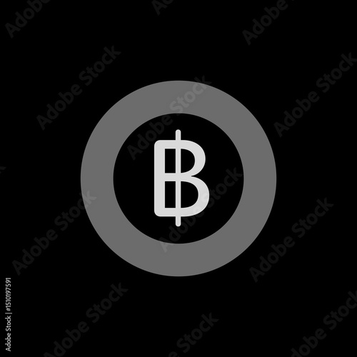 Baht Ring Icon