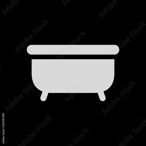 Bathtub Filled Icon