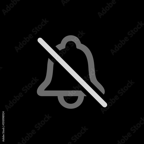 Muted Bell Icon
