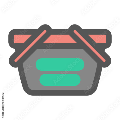 Shopping basket icon