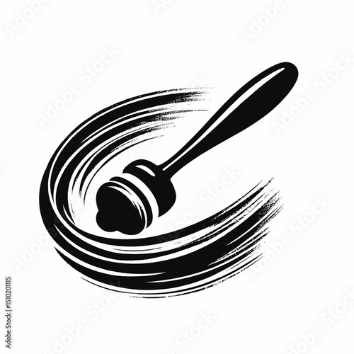 Honey dipper swirl 