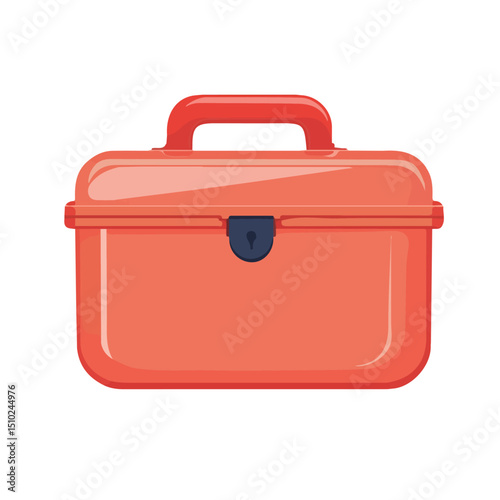 Students Lunchbox vector 2D flat illustration, isolated on a white background.