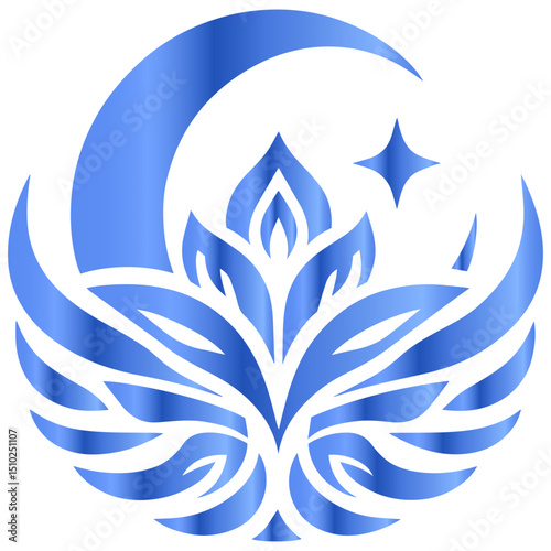 The intersection of modern elegance and traditional refinement in vector art
