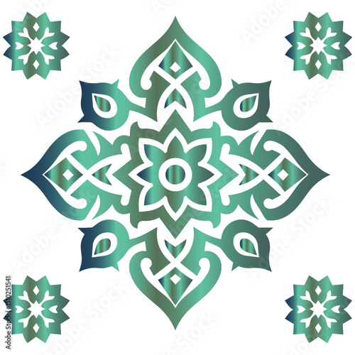A rhythmic blend of geometry and fluid design in premium artistry