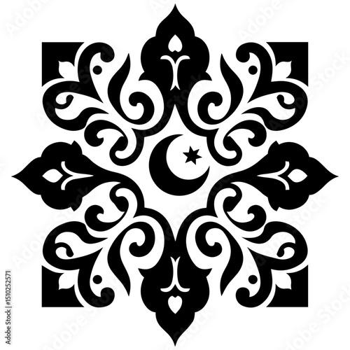The essence of timeless cultural artistry in premium digital design