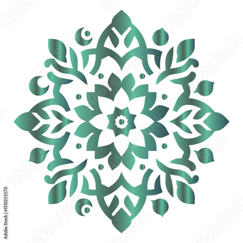 The grandeur of intricate vector ornamentation in a glorious display