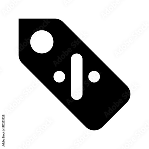 Discount sale icon. Ideal for promotions or e-commerce offers.
