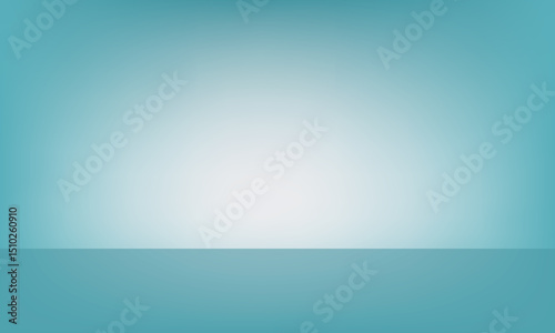 abstract blue background with light product display