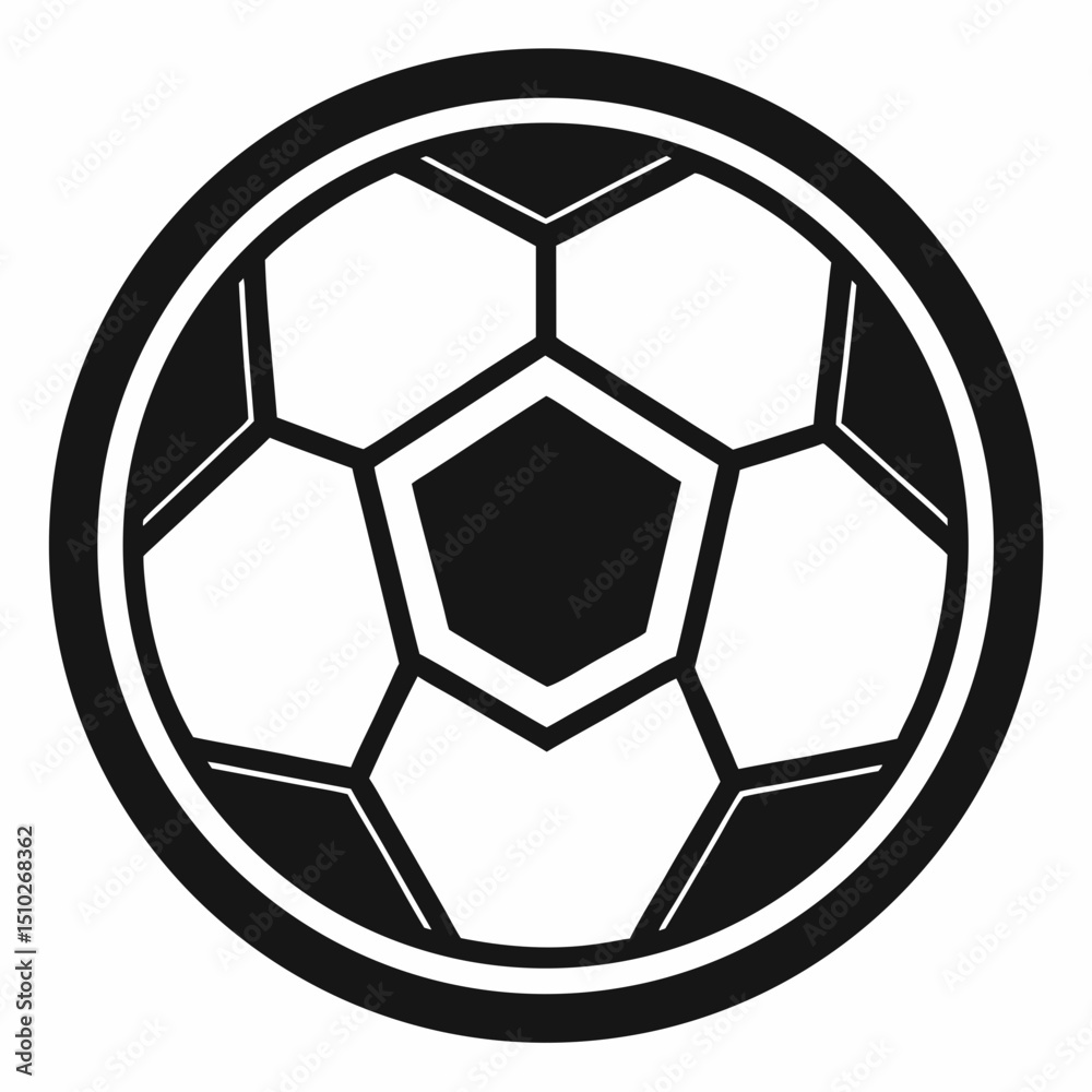 Obraz premium soccer ball vector illustration