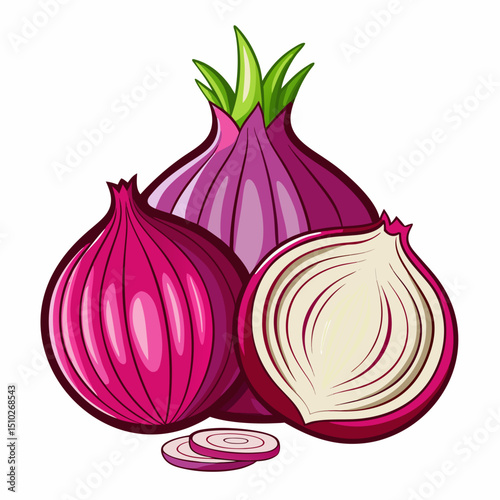 onion and garlic