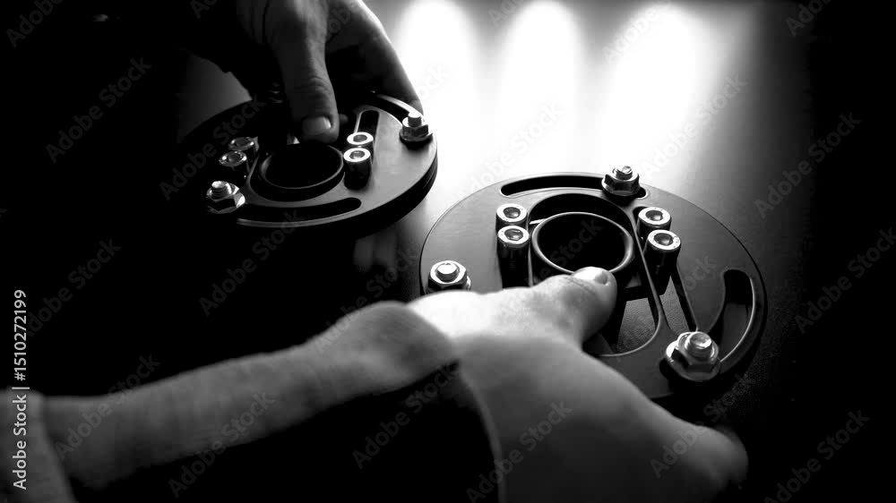 custom tuned car parts for sports european drift car front adjustable strut mounts animated vertical video