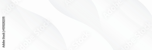 Abstract Geometric modern white and gray color . Modern and Creative Trend design in vector illustration