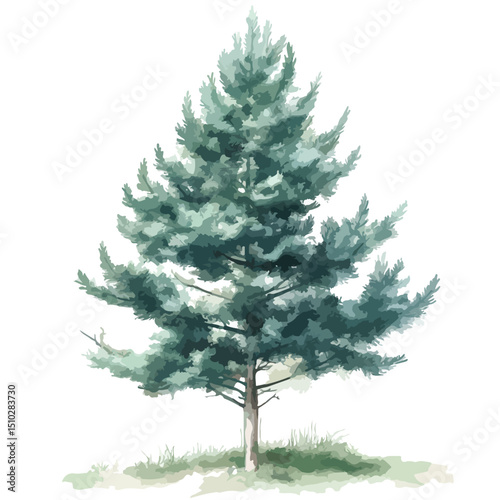 Professional Pine Tree Nature Icon Vector Illustration for Various Creative Projects