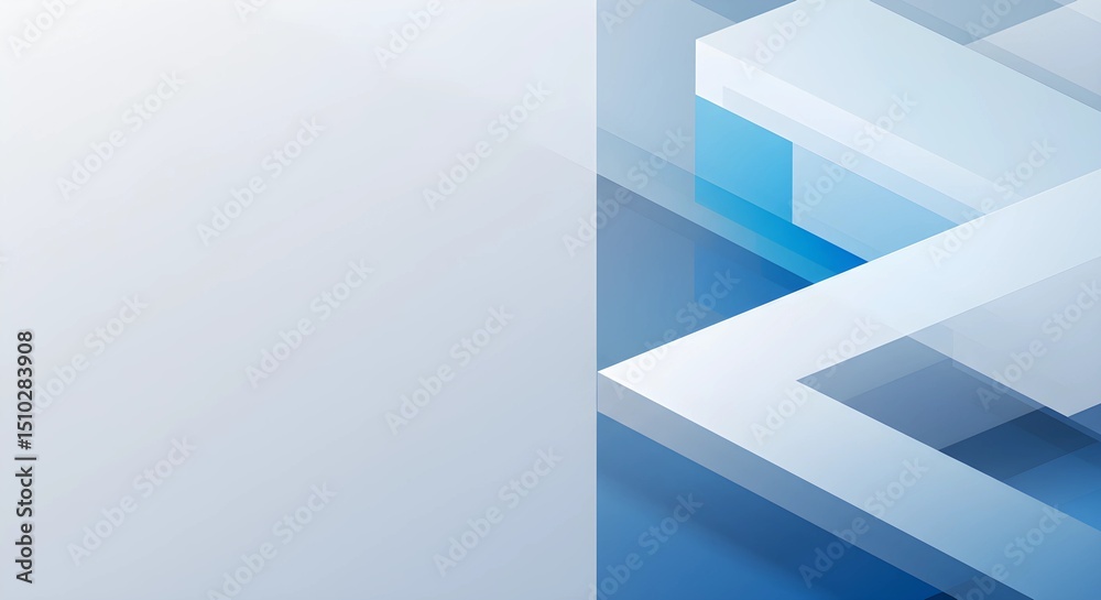 Fototapeta premium abstract blue background with squares