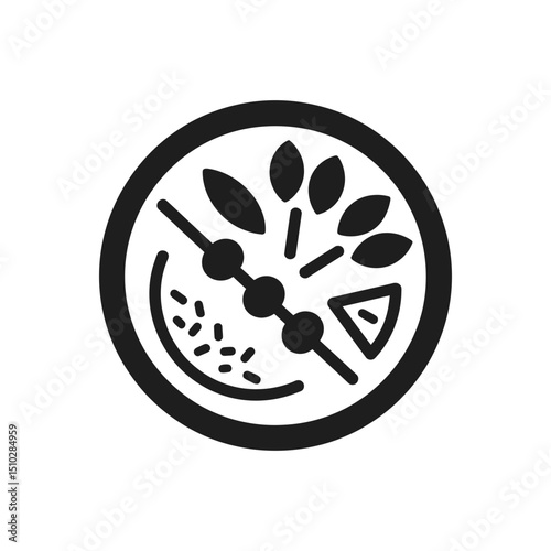 Salad and skewers icon