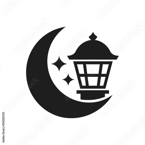 Lantern and Moon icon