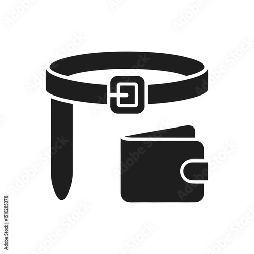 Belt and Wallet icon