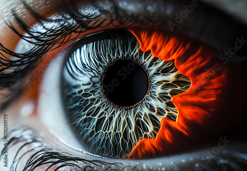 Eye, woman eye, macro eye