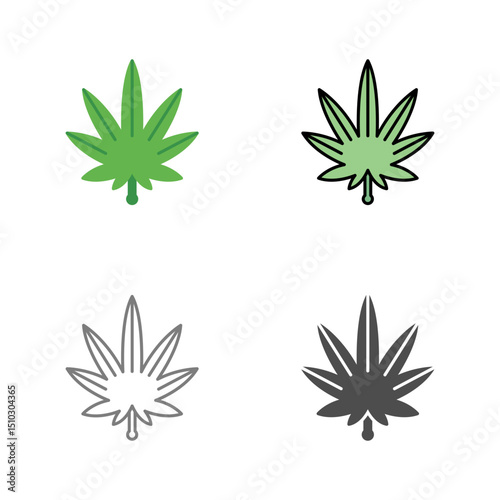 Weed Vector Icon
