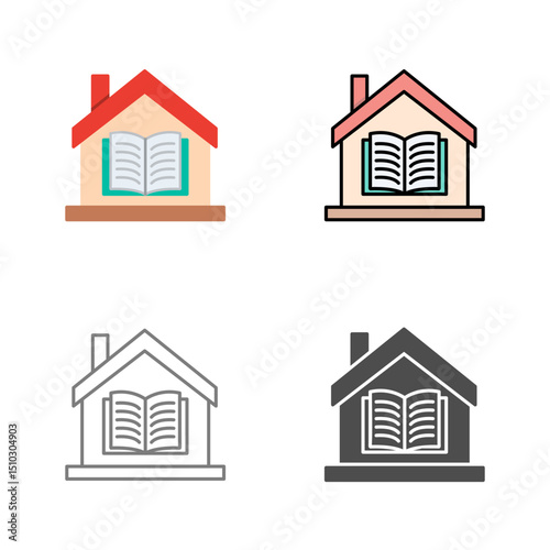 Homeschooling Vector Icon